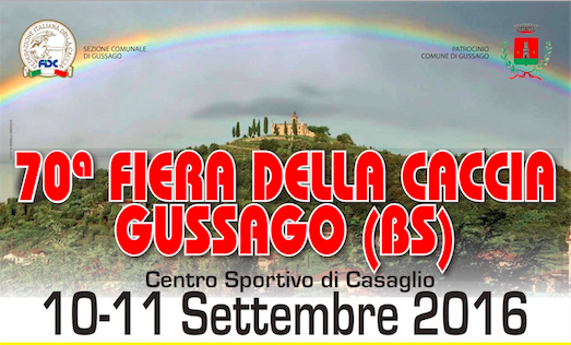 Sabato e domenica tutti alla “Fiera della Caccia di Gussago”