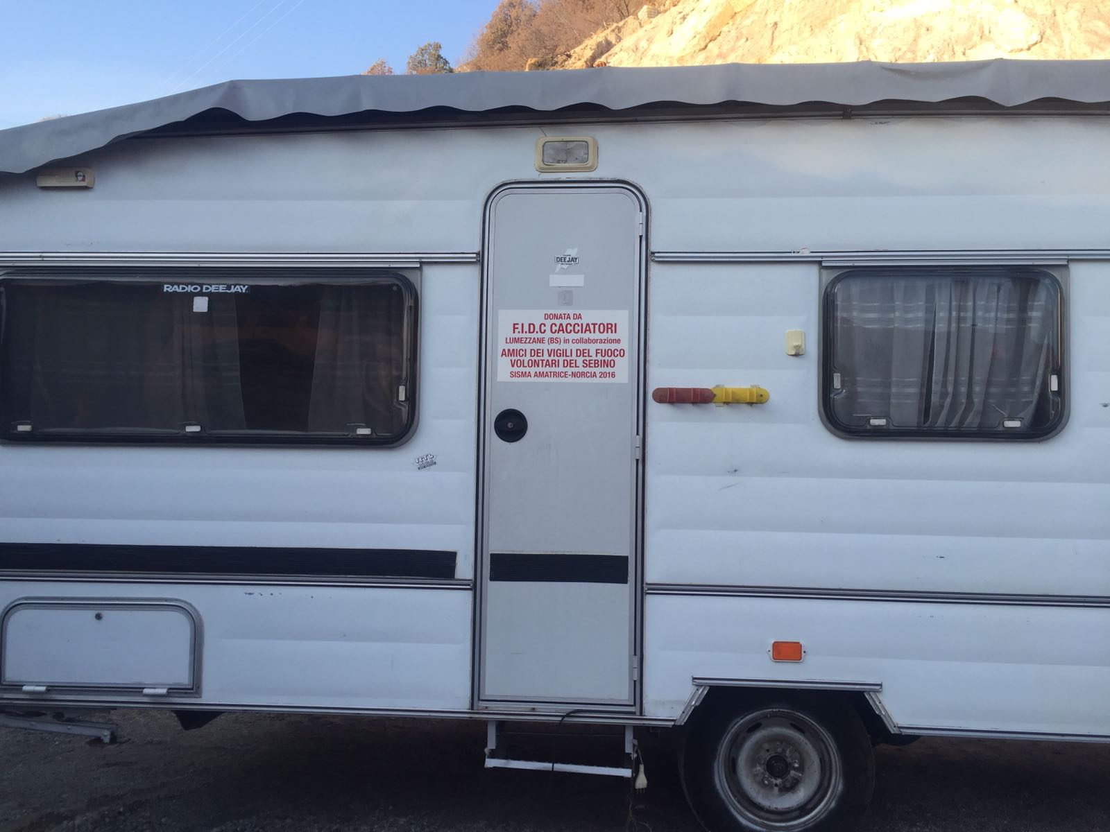 Le donazioni di Federcaccia Brescia per le popolazioni colpite dal terremoto