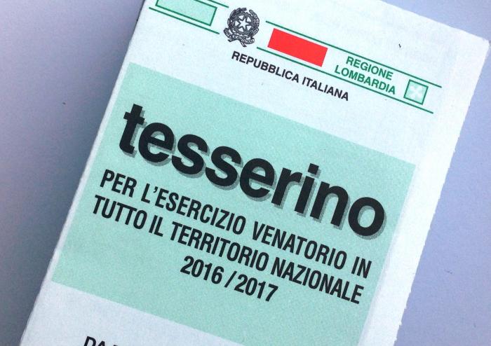 Legge di semplificazione: le novità per i tesserini venatori