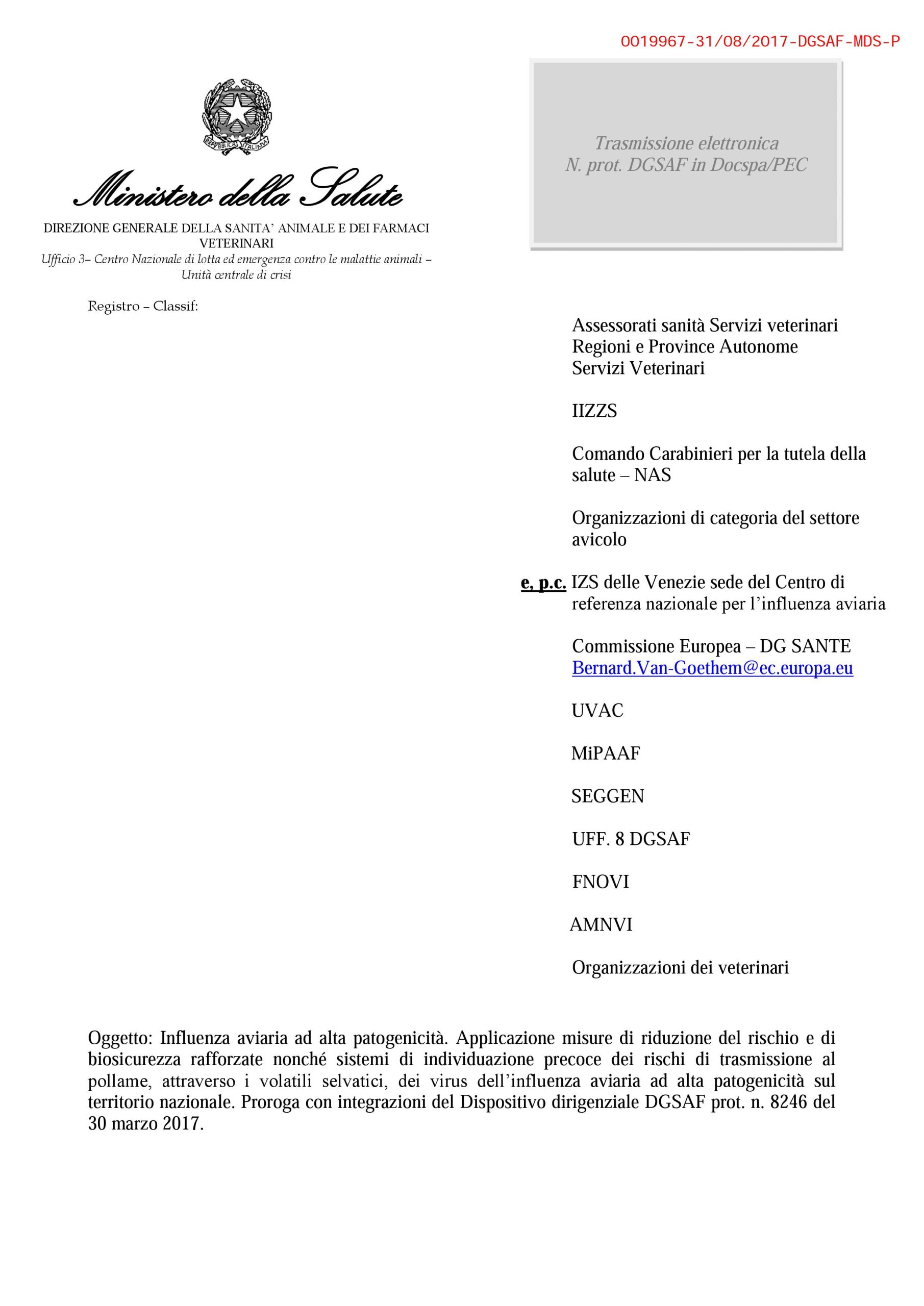 RICHIAMI AGLI ACQUATICI