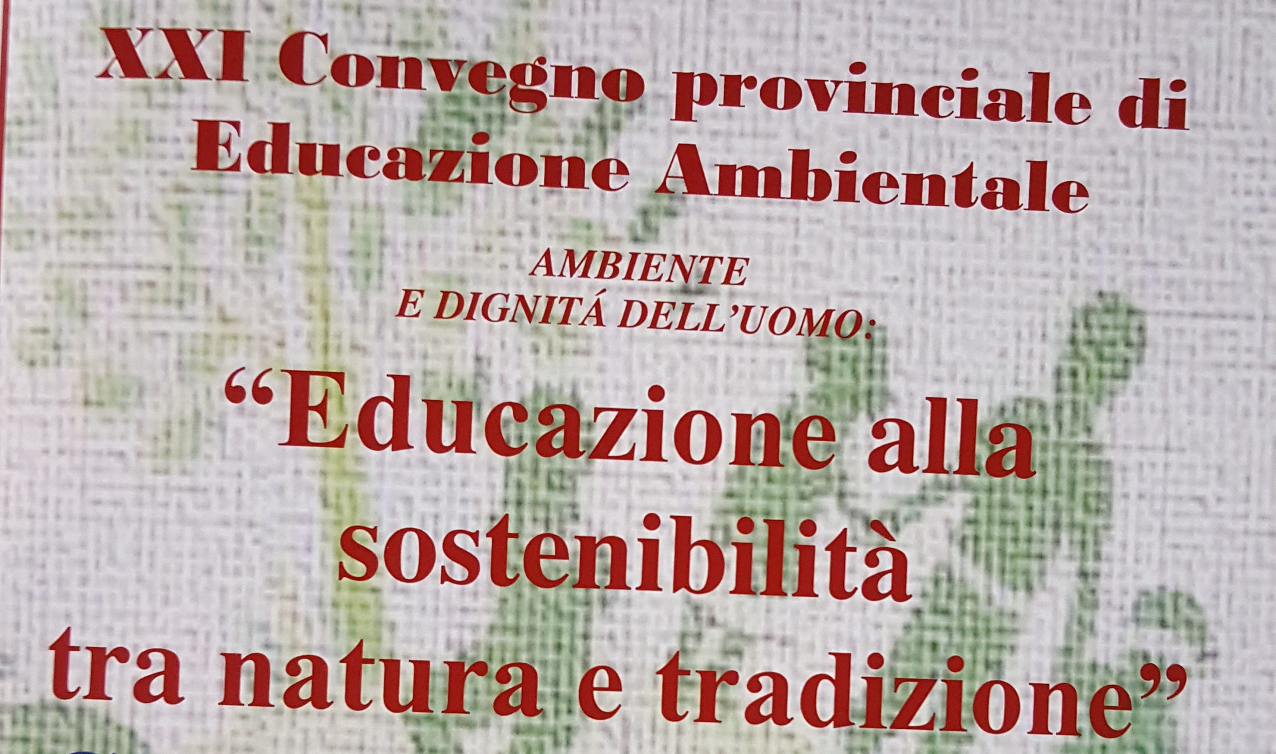XXI Convegno provinciale Bresciano di Educazione Ambientale