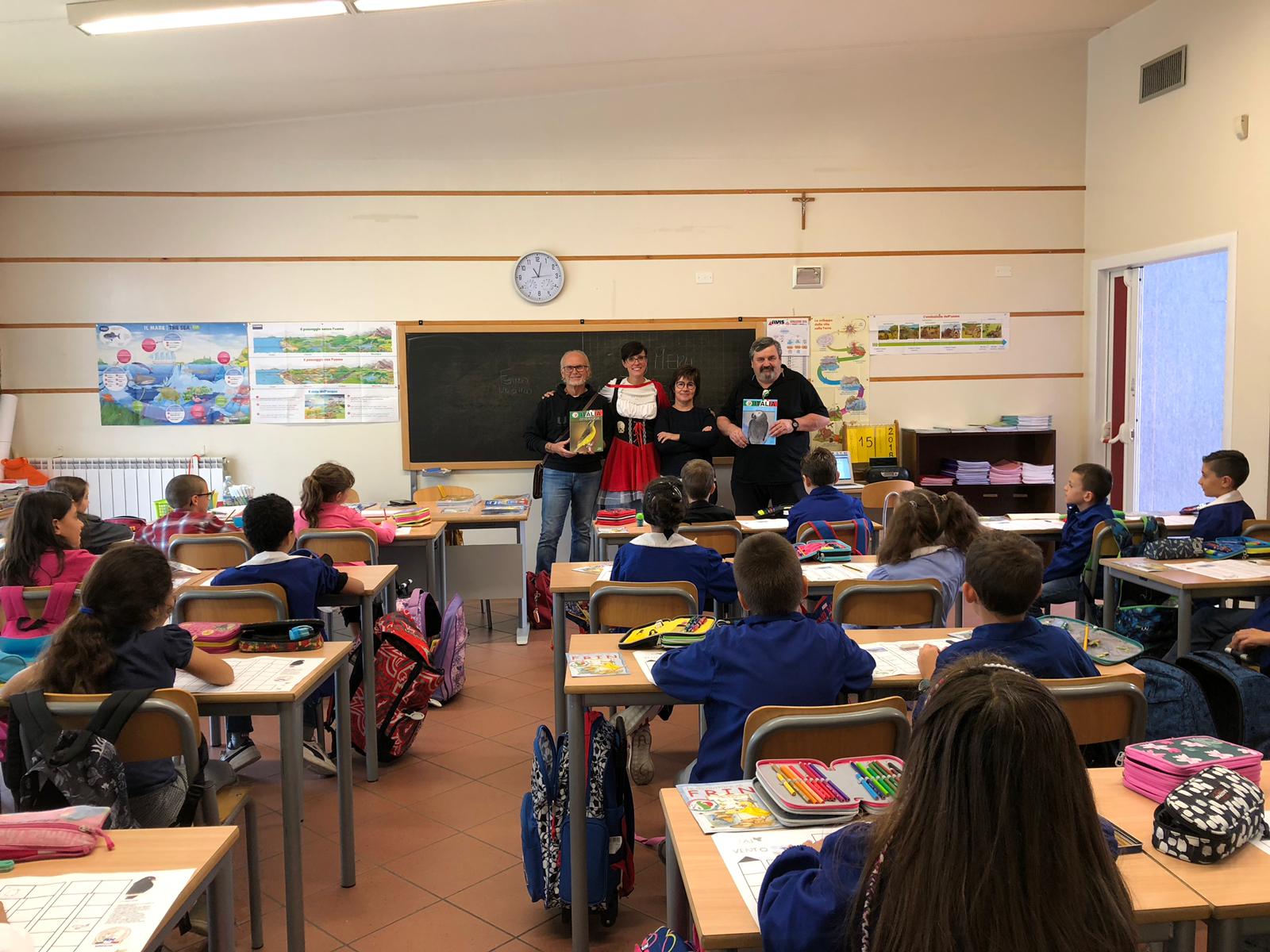 Progetto Uccellini in Punta di Matita 2019: il Gioco del Merlo