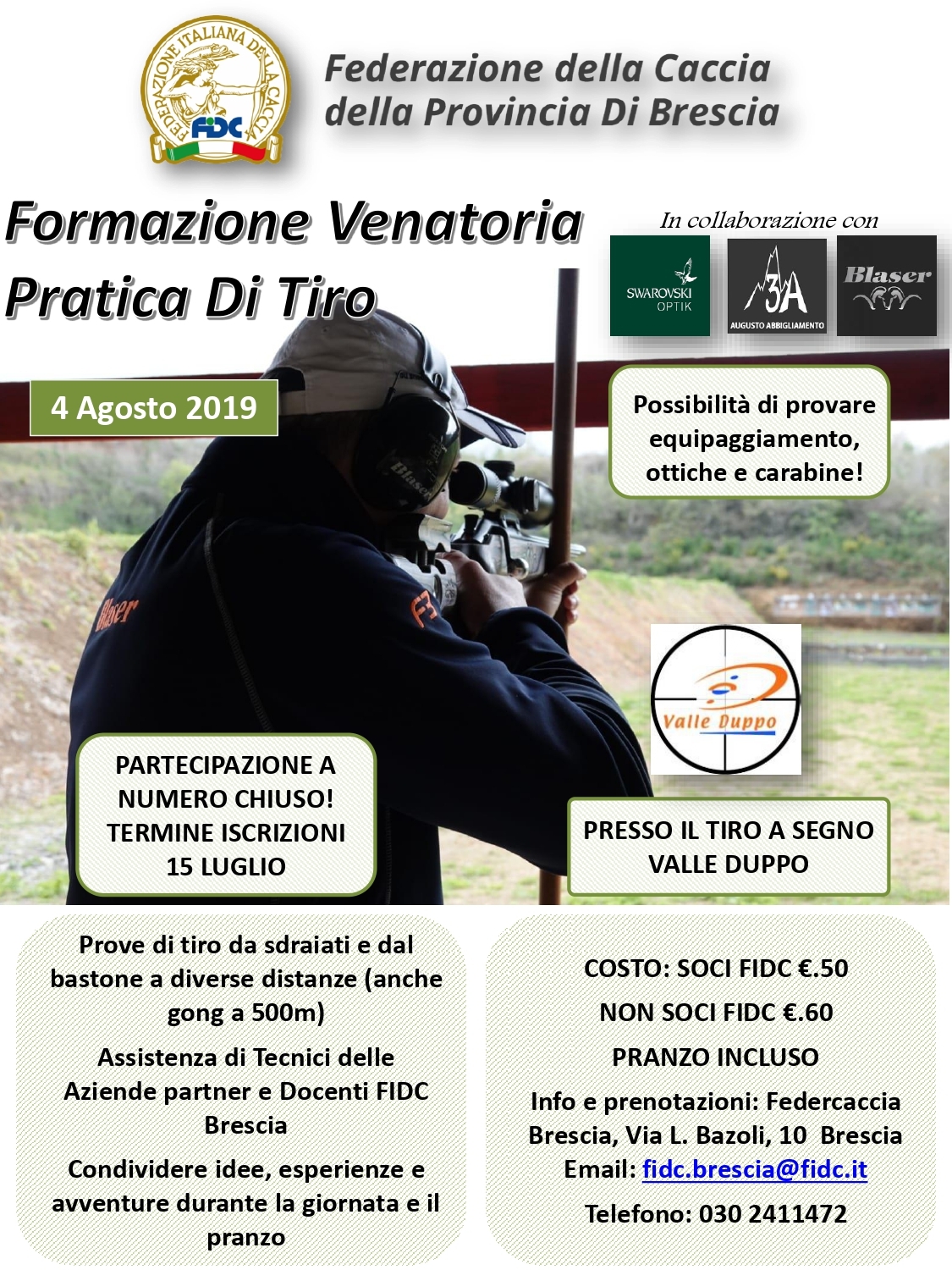 Formazione Venatoria: PRATICA DI TIRO